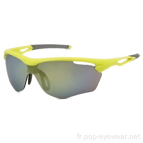 Cyclisme Moto Ski Péniche Lunettes de soleil demi-monture